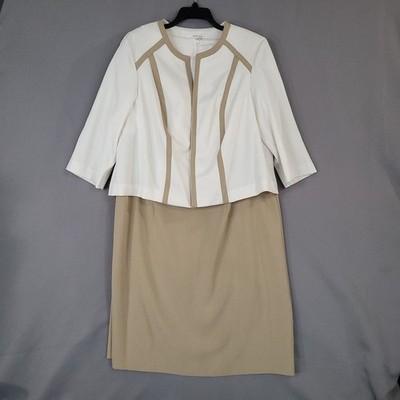 cream jacket dress Learke Embroidered Jacket in Cream
