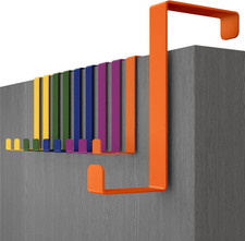 Over Door Hooks Hanger 1.75" Thick Door Coat Towel Rack Metal 2 Sided