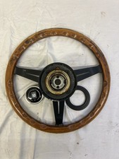 MAZDA MX5 NARDI STEERING WHEEL MK1 (1989 - 1997) + BOSS - WOODEN