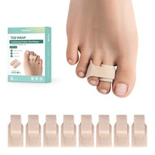 Hammer Toe Straightener - 8 Pack Broken Toe Wraps - Hammer Toe Corrector for ...