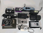 Camera Lot Of 9 & Some Accessories Untested No Batteries Included!