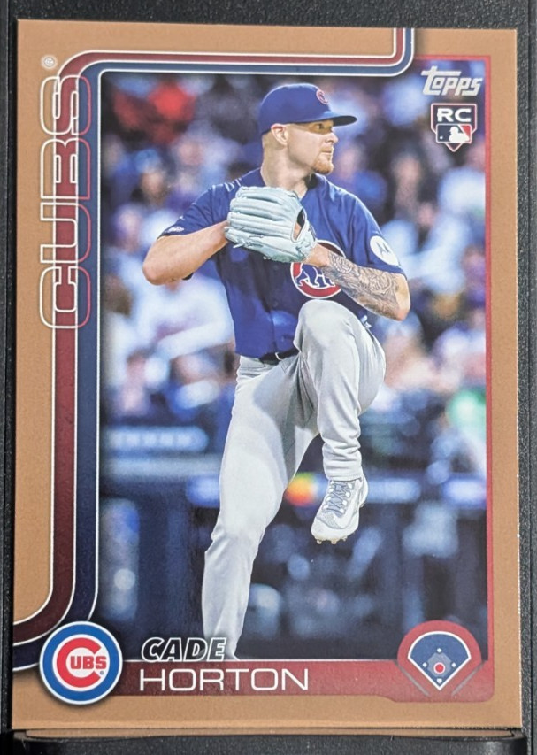 Cade Horton Gold #US140 2025 Topps Update Cubs Rookie /2025