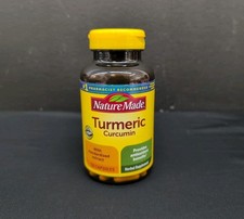 Nature Made Turmeric Curcumin 500mg Herbal Supplement 120 capsules Exp 05/2028