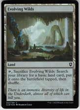 Foil Evolving Wilds 352 Commander Legends: Battle for Baldur's Gate C