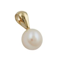 AnhäNger Ca. 6Mm Zuchtperle Rund 9Kt Go*D | Gallay | EAN 4051288149482