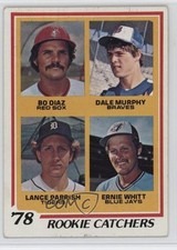 1978 Topps Catchers Bo Diaz Dale Murphy Lance Parrish Ernie Whitt Rookie RC 1s6w