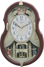 NEW Rhythm Clocks Viola Entertainer II Musical Motion Clock Spinning Pendulum