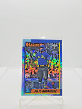 2025 Topps Chrome 35th Logofractor Julio Rodriguez #90CB-6 Mariners