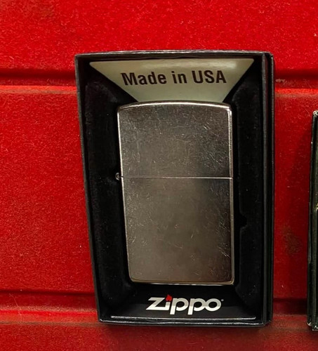 Genuine Zippo #207 Street Chrome Lighter