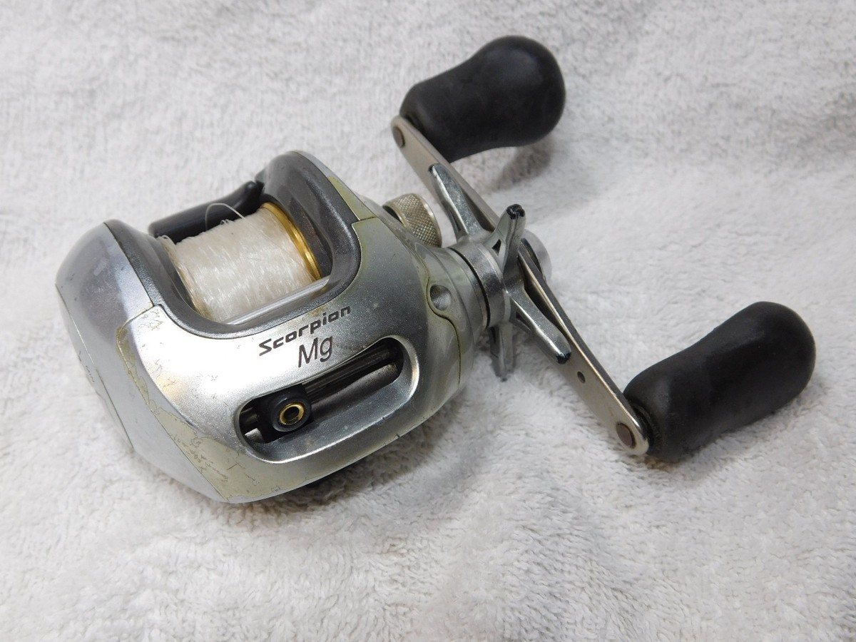 シマノ スコーピオンmg 1000 1001 Shimano Scorpion Mg 1001 Left Handed LH Bait Casting Reel JAPAN | eBay