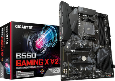 B550 Gaming X V2 Motherboard (Am4/4Xddr4/Hdmi/Dvi-D/Usb 3.2/M.2)