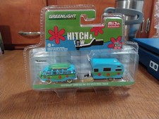 1/64 greenlight hitch and tow series Samba Bus And Siesta Trailer  MiJo...