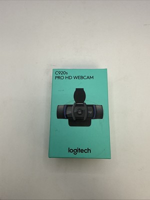 Logitech C920S HD Pro Webcam Full HD 1080p/30fps Video Calling - Black