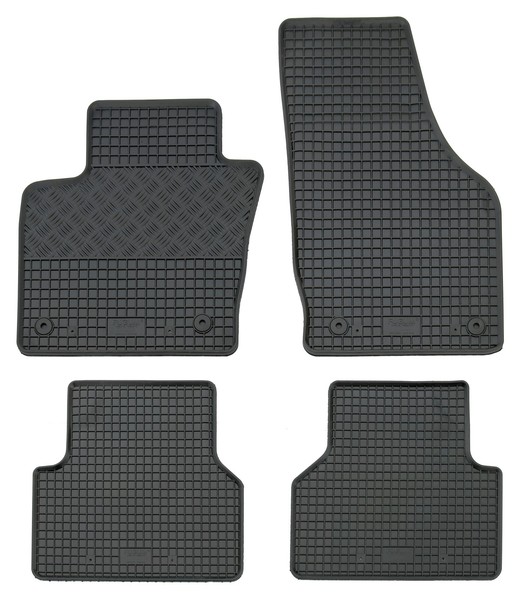 GummifußMatten FüR Audi Q3 8U Ab 2011- Passform Gummimatten FußMatten Set 4-Tlg.-image