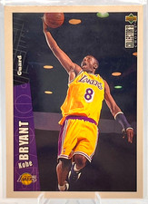 KOBE BRYANT 1996-1997 Upper Deck Collectors Choice ROOKIE CARD RC #267 Lakers. rookie card picture