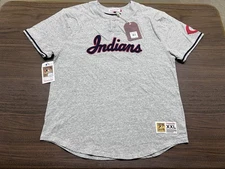 Cleveland Indians Cooperstown Collection Victory Tee Mitchell & Ness - 2XL - NWT