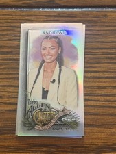 Malika Andrews 2022 Allen & Ginter Chrome Mini Refractor #258