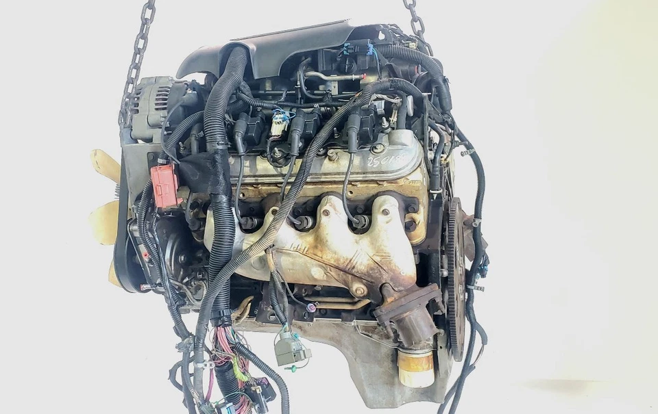 GMC Sierra 2500 2003 2006 motor fabricante de equipos originales 6,0 L automático 4x4 extraíble completo V8 Foto 2 de 4