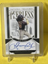 2024 National Treasures Homer Bush Jr. Auto Peerless 94/99 San Diego Padres