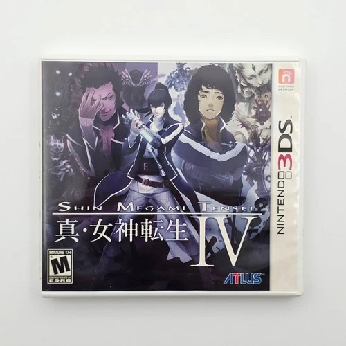 Shin Megami Tensei IV Nintendo 3DS Complete CIB Authentic Tested