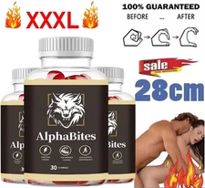 Alpha Bites Gummies For Men, AlphaBites ED Gummies Male BIGD 90 Gummies 3PCS
