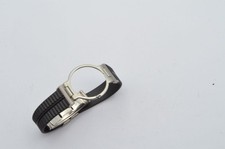 Omega Dynamic Ladies Rubber Bracelet With Pin Buckle Vintage New Black