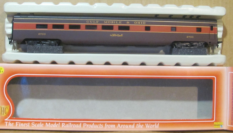 HO IHC 48082 GULF MOBILE & OHIO SS  DINING CAR  Passenger Car NEW