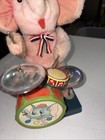 Vintage Son Ai Toys Drum Playing Pink Elephant For Parts — photo 8