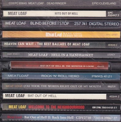 MEAT LOAF - 12 CD-Pack - 12x Album - SAMMLUNG PAKET