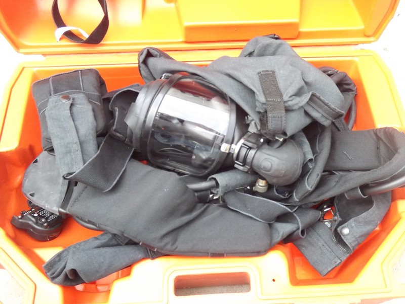 drager scba Prism Hud System BA Comm Panorama Nova P Mask #2 RM