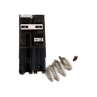 #ad GE THQL2160GFT 60 Amp 2 Pole 120 240V Mini Circuit Breaker $69.99