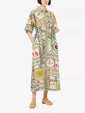 Alemais Tommasina Shirtdress $590 Size US 8 AU 12