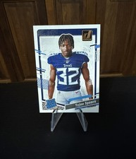 🔥2024 Donruss Rated Rookie Canvas Portrait No. 26 Tyjae Spears