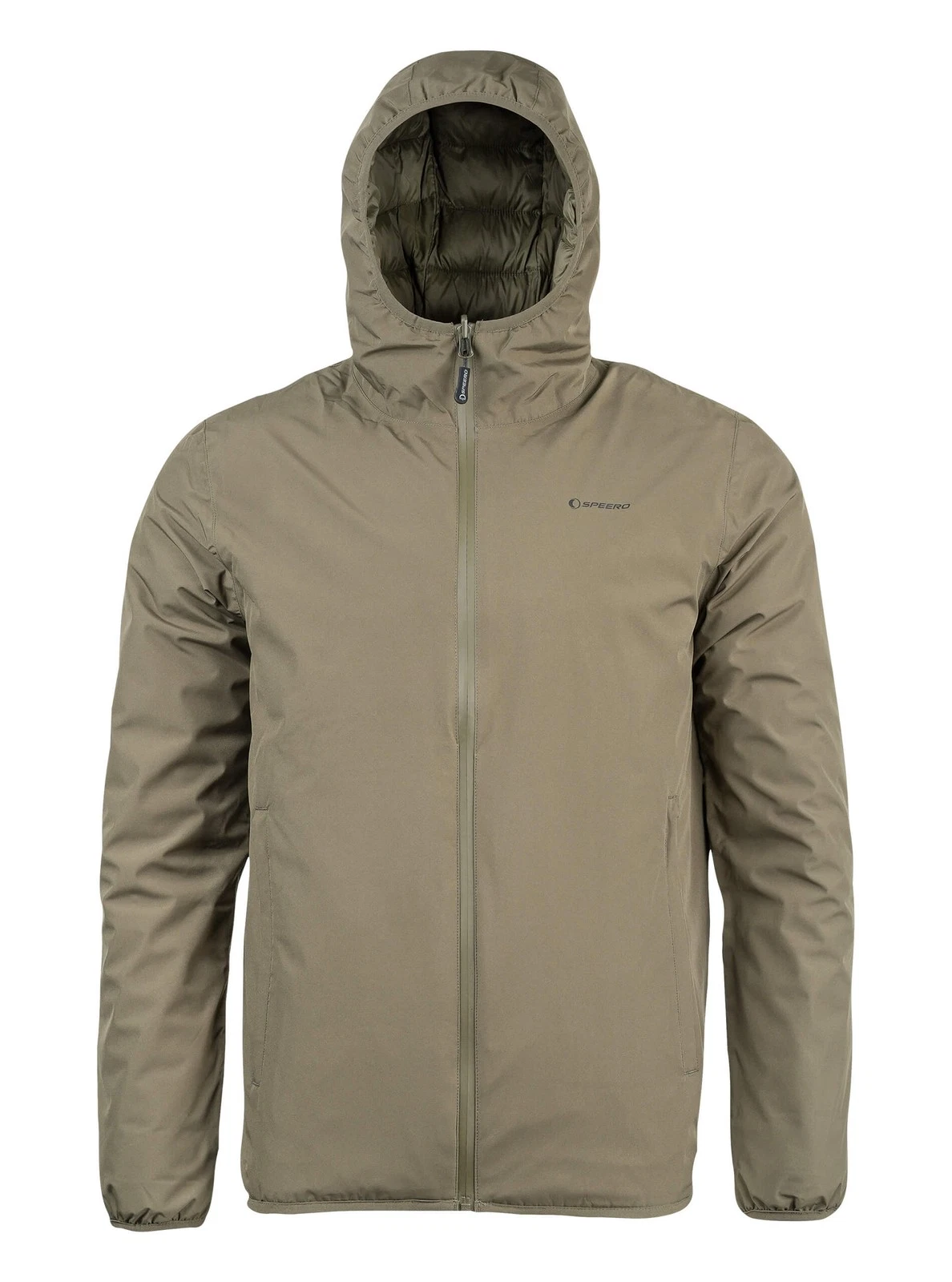 SPEERO Men’s Hooded Reversible Waterproof Jacket - 3-Layer Design, Breatha-Tex