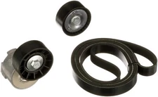 GATES K136PK1070 V-Ribbed Belt Set for Citroen,DS,Opel,Peugeot,Vauxhall