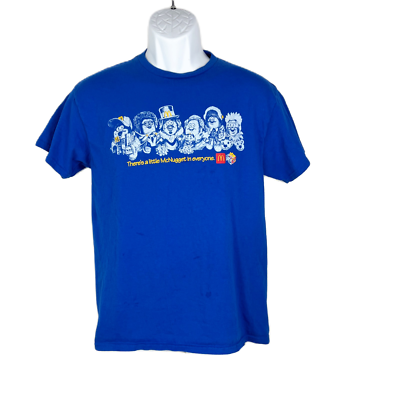 【超レア】McDonald's F.C.M.C. サッカーシャツ ブルー S McDonalds x Kerwin Frost Shirt Men Medium Blue Short Sleeve