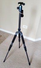 ProMaster XC525 Professional Tripod With Ball Head Metallic Light Blue EUC