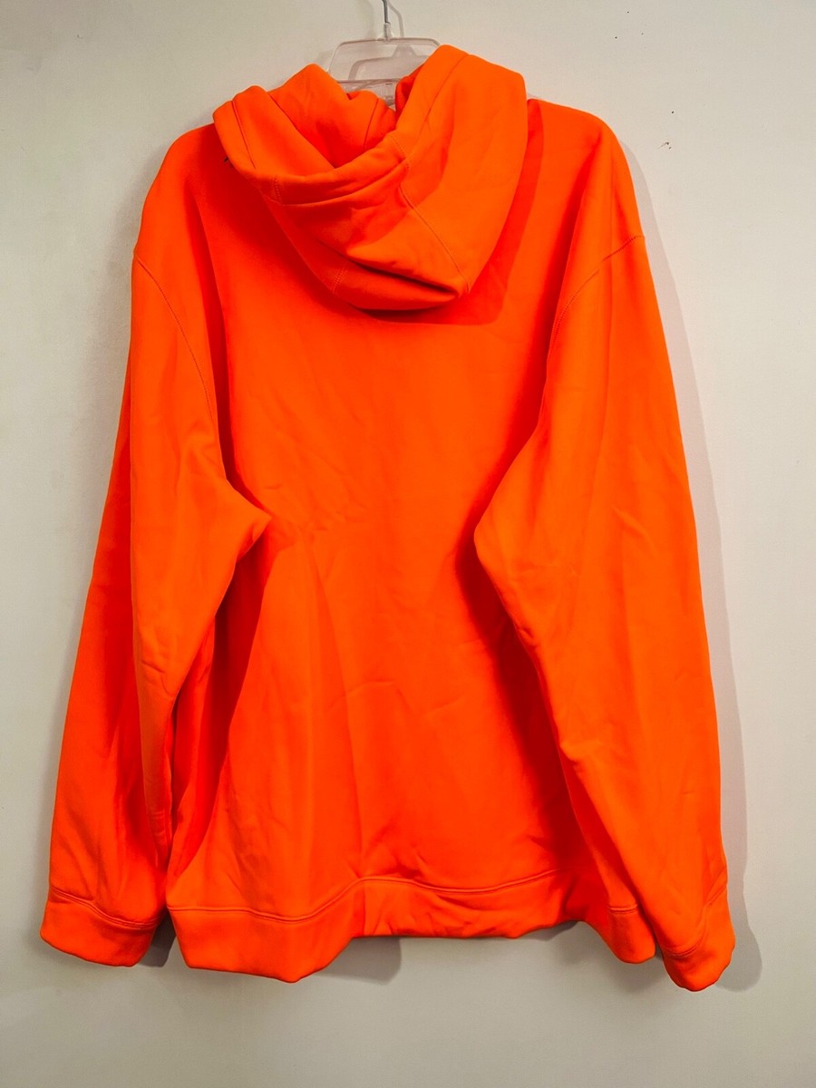 パーカー・フーディ IONSEOUL Reverse Printing Hood-T (3color) LL Bean Blaze Orange Hoodie with Camo Logo, Sweatshirt Men's
