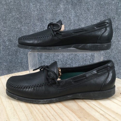 Dexter Shoes Mens 10.5M Loafer Black Slip On Comfort Casual Low Top Flats 347573 - 第 2/17 張圖片