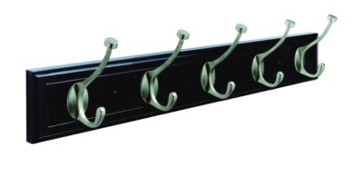 NEW AMEROCK 2000326 27''  Mahogany And Antique  COAT HOOK HAT HANGER