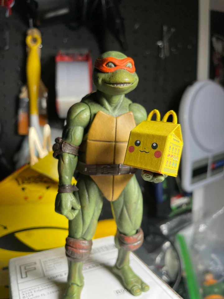 MINIATURA Pokemon Pikachu Happy Meal para Figuras de Acción/Casa de Muñecas 1/12 Foto 3 de 4