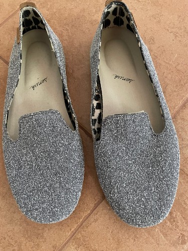 Sanuk Women's Piper Yoga Mat Soles Casual Flats Washed Black Slip On Shoes  Sz 8 | eBay