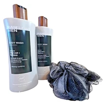Raw Sugar Men Body Wash Charcoal + Bamboo Bundle