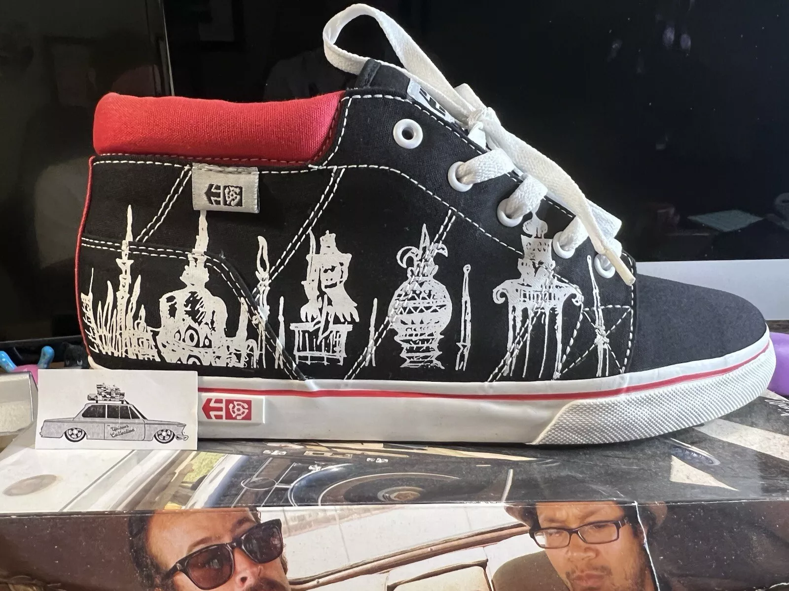 Skateboards stéréo Etnies X 2007 Ashbury Jet Series taille 10,5 Jason Lee Supreme