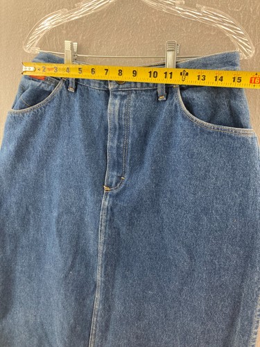 Vintage Wrangler Denim Skirt Girls 16 80s 90s - Picture 2 of 10