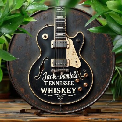 Blechschild rund Tennessee Whiskey 20cm Retro Vintage TEL1926