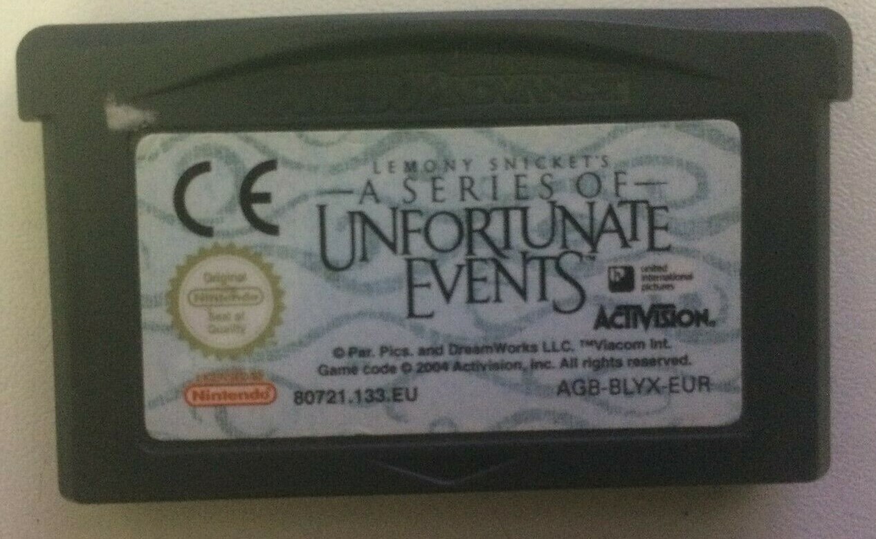 Les Désastreuses Aventures des Orphelins Baudelaire Game Boy Advance