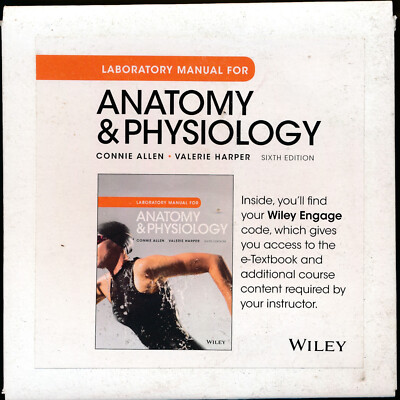 Wiley Engage Access Code Laboratory Manual for Anatomy and Physiology 6th Allen