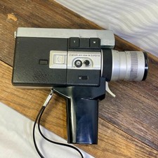 Vintage Canon Auto Zoom 518 Super 8 Camera w/ Case Untested Retro Film Camera