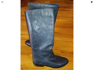 genuine leather equestrian boots